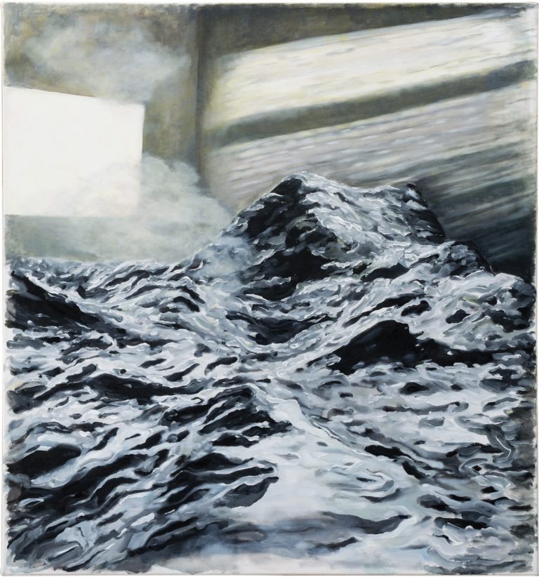 love poem, 2023, Acryl auf Leinwand, 99 x 92 cm